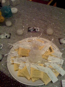 Tea bags "You can relax with Weddings by Lindsay"